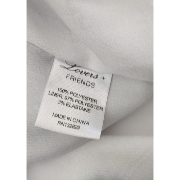 Lovers + Friends Cold Shoulder Ruffle Blouse - Picture 7 of 9